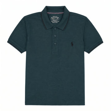 Men's Pique Polo Shirt – Pine Green