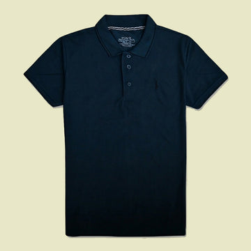 Men's Pique Polo Shirt – Midnight Navy